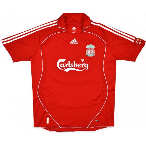 Heimtrikot Thailand Liverpool Retro 2006 2007 Rote Günstige Fußballtrikots